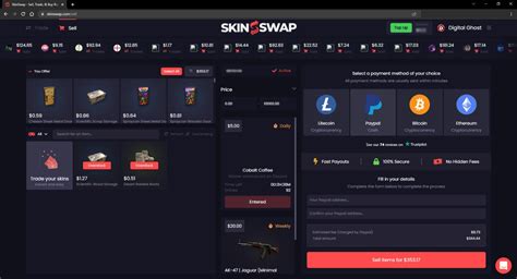 sell rust skins for crypto|SkinSwap .
